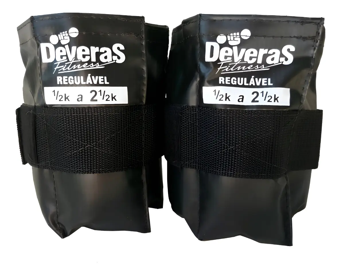 Tornozeleira Ajustável 0,5 a 2,5kg